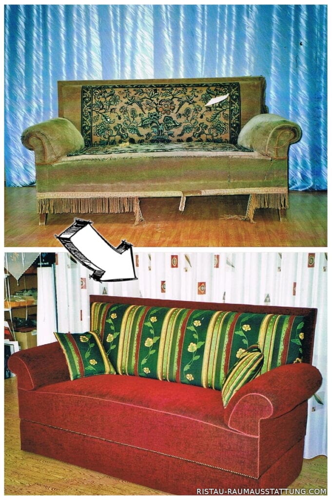 Omas altes Sofa