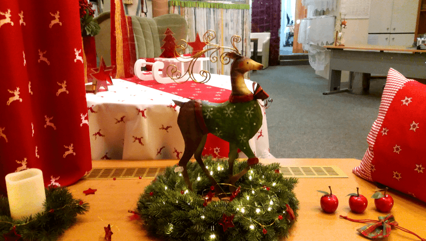 Unser Schaufenster zur Adventszeit (Quelle: Privat)